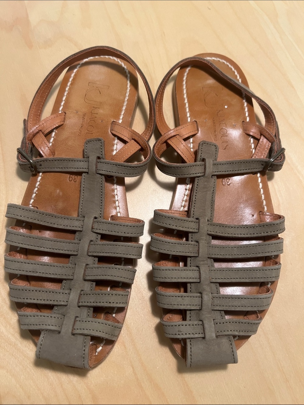 K Jacques Fisherman Sandals
